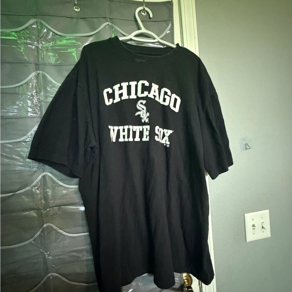 Chicago White Sox Black T-Shirt 3xlt men’s